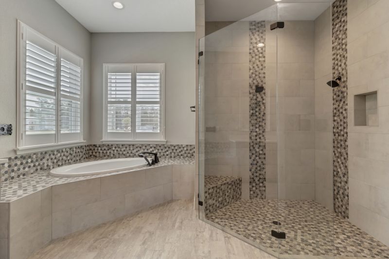 Tile Accent Shower